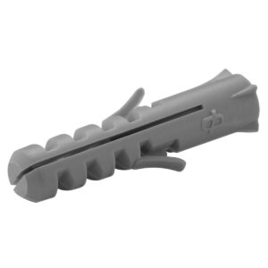 Bucha Nylon Para Parede Maciça N°5 – 200 Peças Worker (Entregue por Super Pro Atacado)