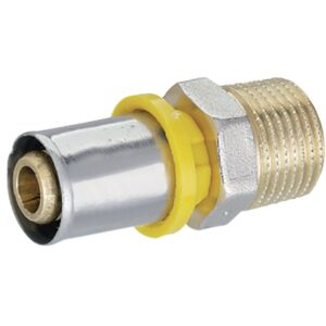 Conector Gás Trans Amanco Macho Dn16X1/2 (Entregue por Super Pro Atacado)