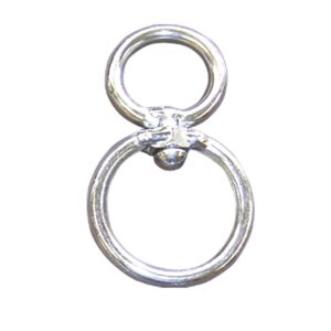 Destorcedor De Argola 25X25Mm Gs 12 Peças (Entregue por Super Pro Atacado)