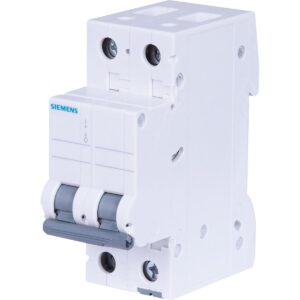 Disjuntor Bipolar Din Curva C 50A 400V 5Sl12Mcb Siemens (Entregue por Super Pro Atacado)
