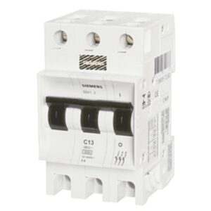 Disjuntor Tripolar Siemens Din Curva C 50A (Entregue por Super Pro Atacado)