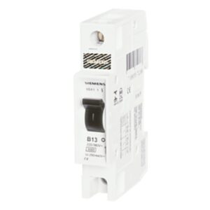 Disjuntor Unipolar Siemens Din Curva C 20A (Entregue por Super Pro Atacado)