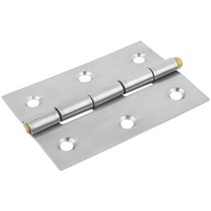 Dobradiça Inox Pino Simples 1.1/2″ Kala 24 Peças (Entregue por Super Pro Atacado)