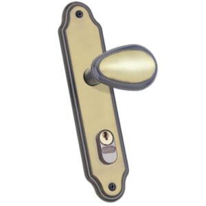 Fechadura Externa Stam 803 10 Oxidada Taco (Entregue por Super Pro Atacado)