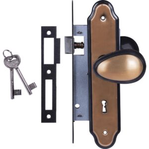 Fechadura Interna Stam 813 10 Oxidada Taco (Entregue por Super Pro Atacado)