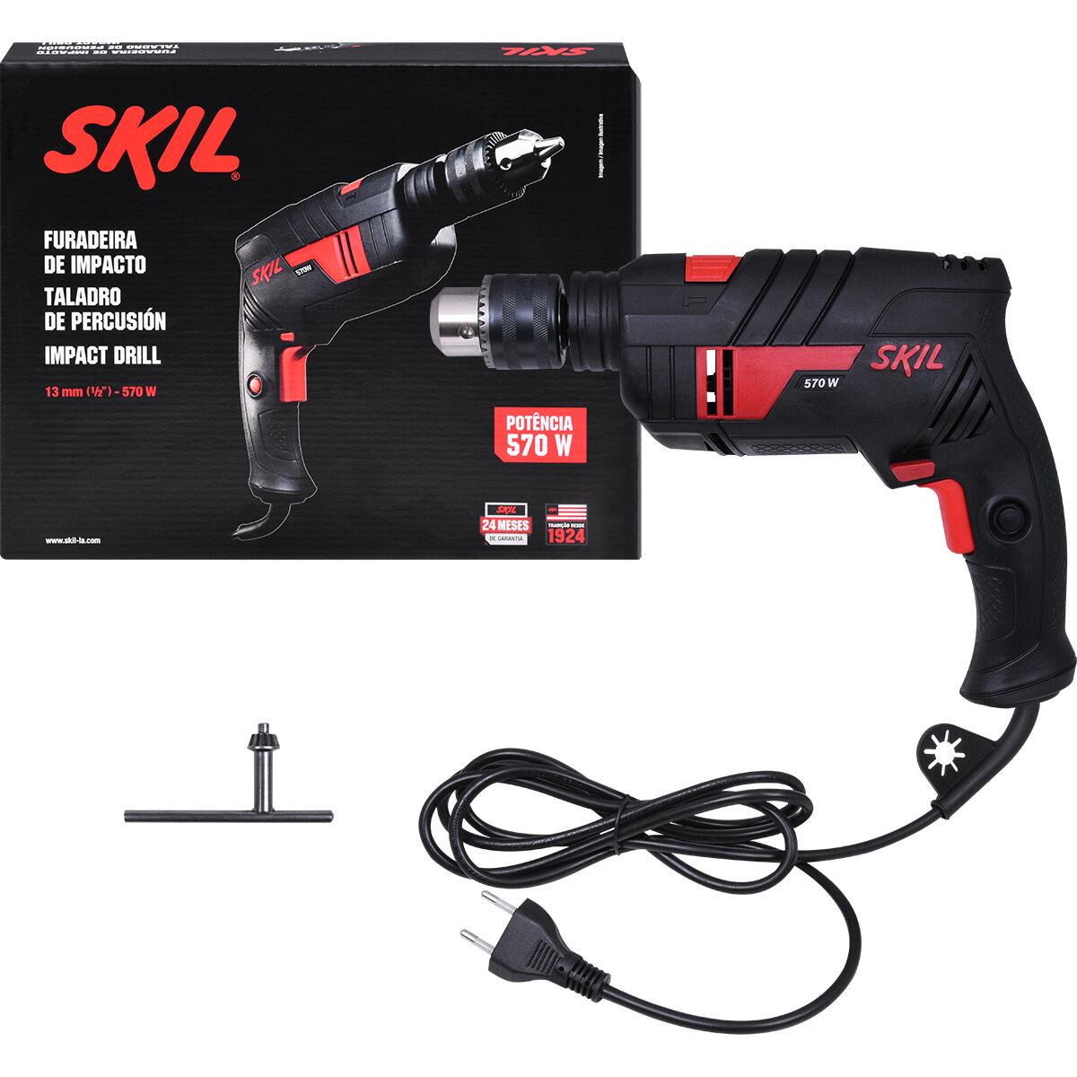 Furadeira De Impacto 1/2” (13Mm) 570W 6555 Skil - 220V