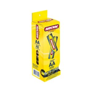 Pilha Amarelinha Aa 48 Peças Rayovac (Entregue por Super Pro Atacado)