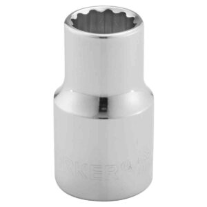 Soquete Estriado Encaixe 1/2″ 1″ Worker (Entregue por Super Pro Atacado)