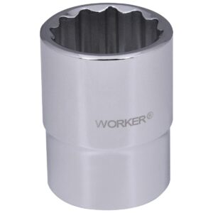 Soquete Estriado Encaixe 3/4″ 30Mm Worker (Entregue por Super Pro Atacado)