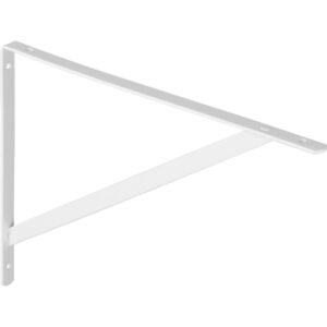 Suporte Mão Francesa Prat-K Utilidades Branca 30Cm (Entregue por Super Pro Atacado)
