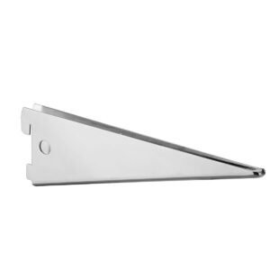 Suporte Trilho Branco Prat-K Utilidades Duplo 37Cm (Entregue por Super Pro Atacado)