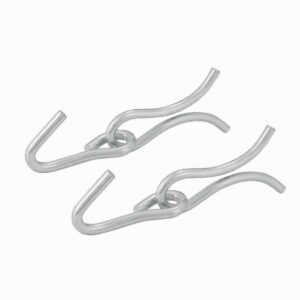 Gancho Rede Chumbar Inox Par Kala (Entregue por Super Pro Atacado)