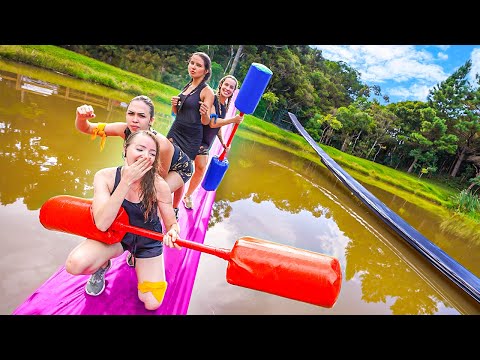 Leia mais sobre o artigo BATALHA DAS MENINAS NA PONTE SUSPENSA 😮 SOBREVIVA SE FOR CAPAZ [EP.4]