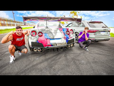 Leia mais sobre o artigo TIVE QUE HUMILHAR A AUDI RS4 NO RACHA CONTRA MEU NISSAN GTR R35 !