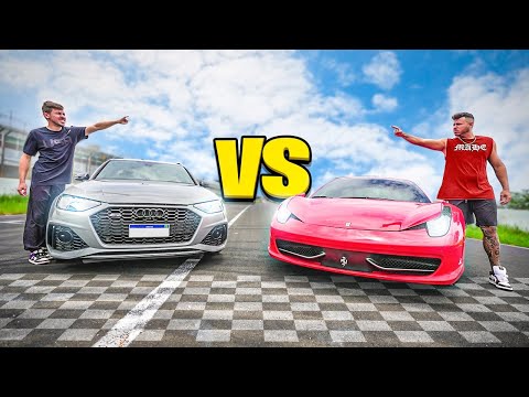 Leia mais sobre o artigo O DIA QUE EU FUI HUMILHADO NO RACHA ENTRE A FERRARI VS RS4