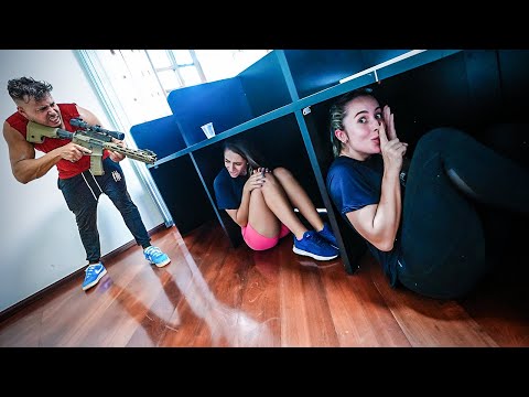 Leia mais sobre o artigo ESCONDE ESCONDE COM AIRSOFT COM AS MENINAS EM CASA [EP.21]