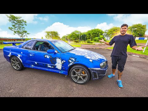 Leia mais sobre o artigo OLHA COMO REALMENTE MEU SKYLINE R34 É 😢