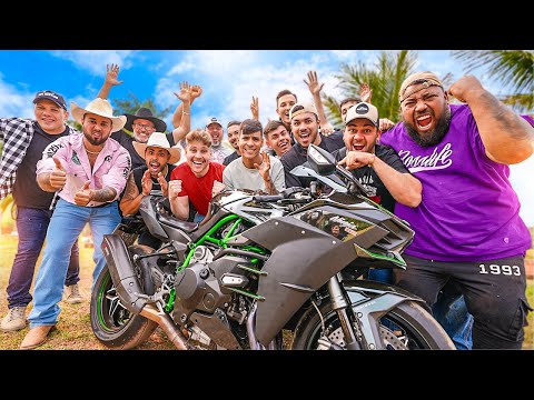 Leia mais sobre o artigo REAÇÃO DOS MEUS AMIGOS AO VER MINHA NOVA KAWASAKI H2