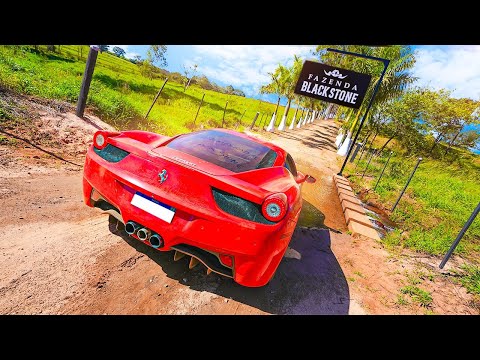 Leia mais sobre o artigo FUI PARA FAZENDA COM A MINHA FERRARI 458 ITALIA
