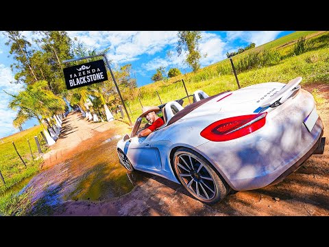 Leia mais sobre o artigo FUI PARA MINHA FAZENDA COM MEU NOVO PORSCHE