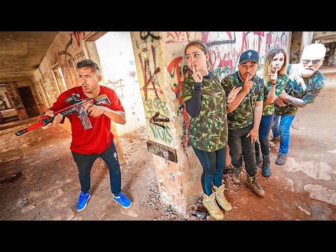 Leia mais sobre o artigo ESCONDE ESCONDE NO HOSPITAL ABANDONADO COM AIRSOFT [EP.14]