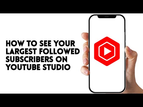 Leia mais sobre o artigo HOW TO SEE YOUR LARGEST FOLLOWED SUBSCRIBERS ON YOUTUBE STUDIO