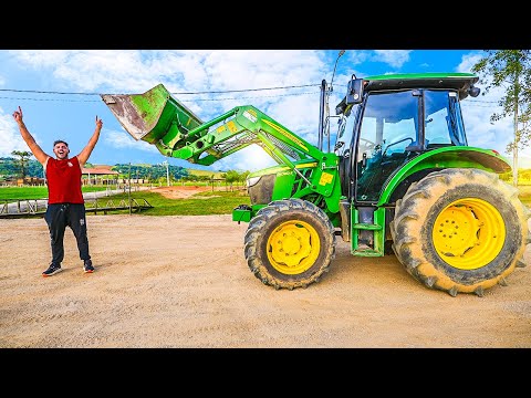 Leia mais sobre o artigo ESSE É O TRATOR DOS MEUS SONHOS JOHN DEERE COM CONCHA
