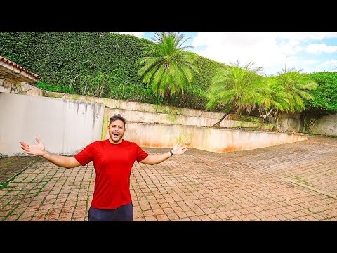 Leia mais sobre o artigo FINALMENTE CONSEGUI FAZER O JARDIM DA NOSSA MANSÃO ABANDONADA