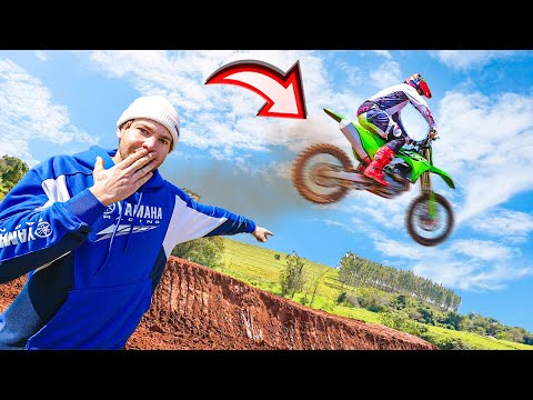 Leia mais sobre o artigo SURPREENDI O ENZO LOPES NA PISTA DE MOTOCROSS !