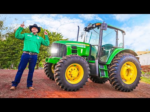 Leia mais sobre o artigo ESSE É MEU TRATOR NOVO ! JOHN DEERE 6100 J
