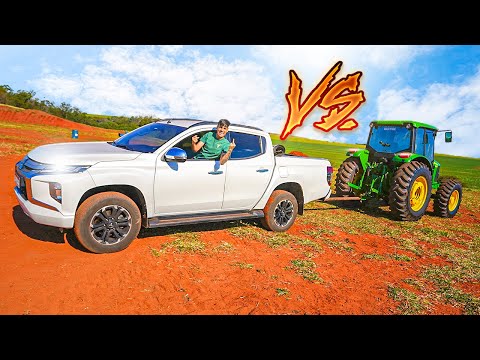Leia mais sobre o artigo CABO DE GUERRA MEU TRATOR JOHN DEERE VS L200 TRITON DO MEU IRMÃO