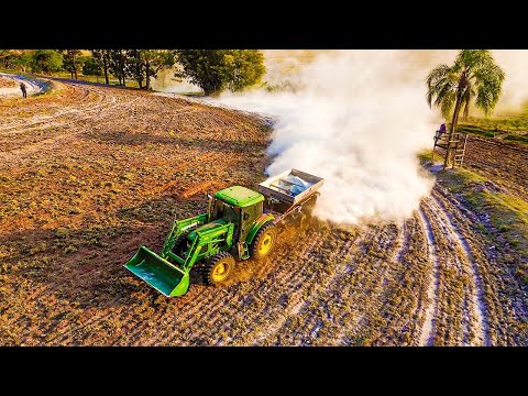 Leia mais sobre o artigo PASSEI CALCARIO NA MINHA FAZENDA PARA COMEÇAR A PLANTAR
