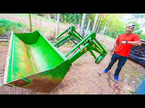 Leia mais sobre o artigo COMPREI UMA CONCHA PARA MEU TRATOR JOHN DEERE