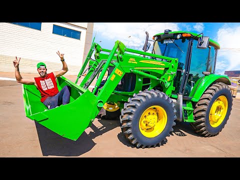 Leia mais sobre o artigo COLOQUEI UMA CONCHA NO MEU TRATOR JOHN DEERE